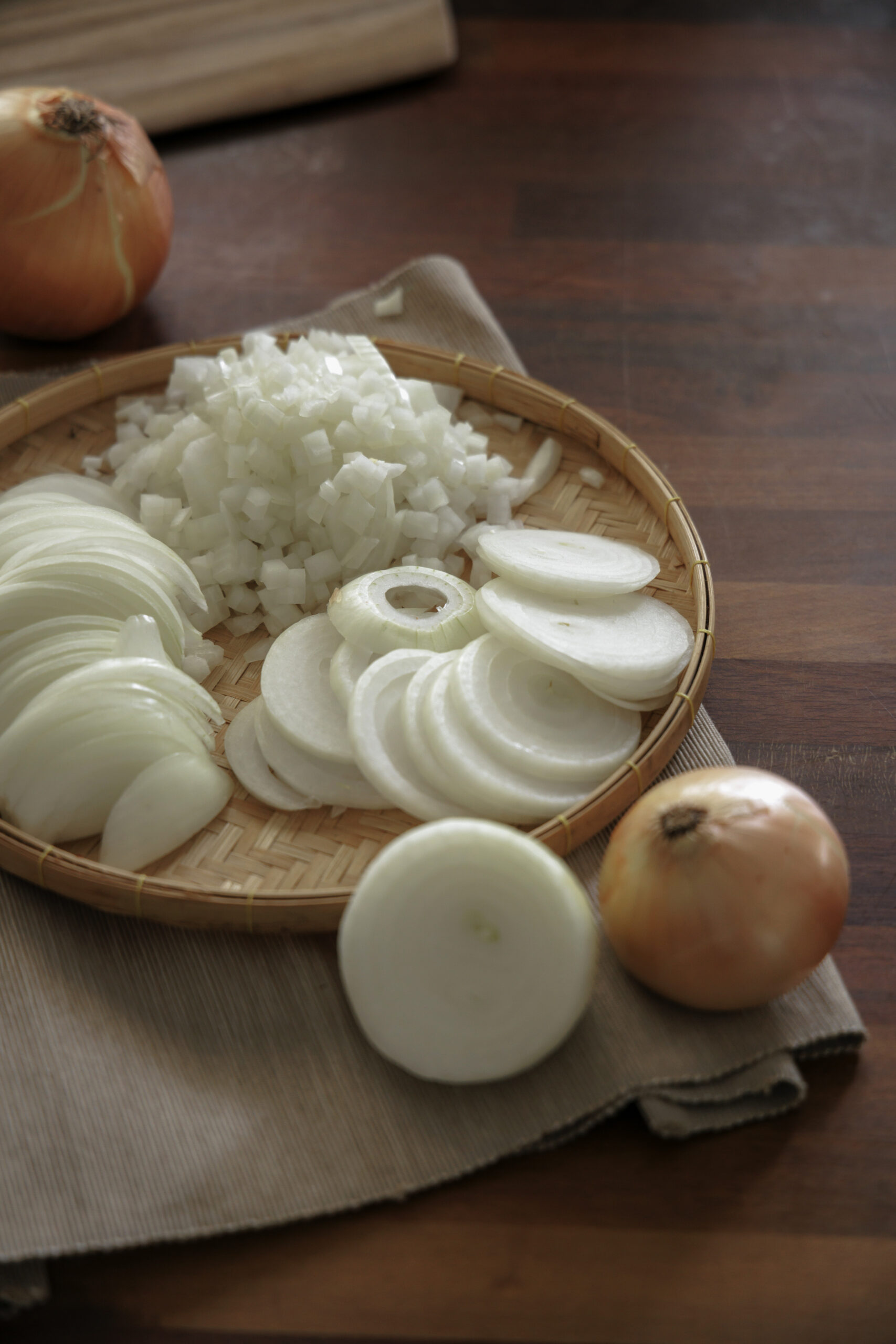 หั่นหอมหัวใหญ่