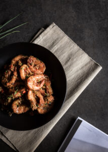 กุ้งคั่วพริกเกลือ